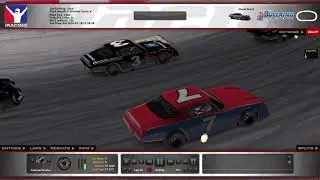 iRacing: Street Stock Series - C @ The Bullring, Spun to the back. Podium.