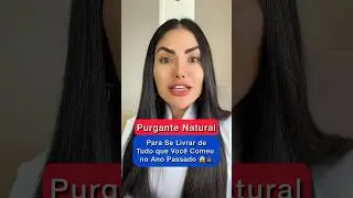 PURGANTE NATURAL PARA SE LIVRAR DE TUDO QUE VOCÊ COMEU. #dicas #saude #receita