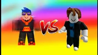 I raced a guy in an obby