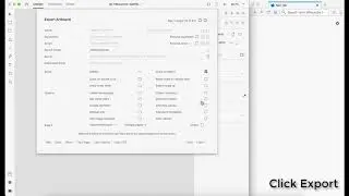 Export Selected Artboard in Advanced View