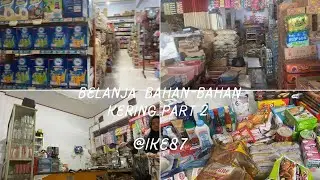 BELANJA BAHAN-BAHAN KERING PART 2