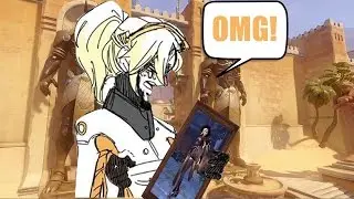 Crying For Mercy Skin | Overwatch Shenanigans w/ Friends!