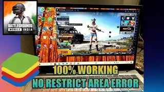 How to play BGMI on BlueStacks | Updated | Fix Restrict Area Error | 100% Working | BGMI | PUBG | PC
