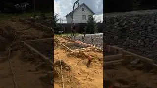 Фундаментная плита 300 мм #стройкадома #проектирование #строительство #фундамент #дача #ипотека2024