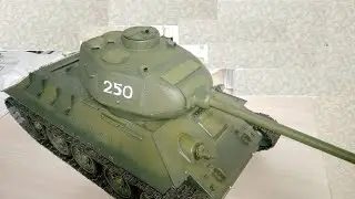 МАЛЯРКА!!!! Trumpeter модель танка Т 34-85 в 1:16 масштабе