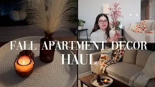 fall apartment decor haul 2023