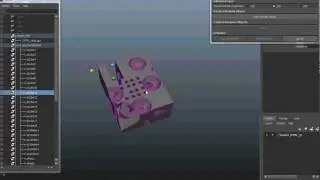 fRay Boolean Master 1.0 - MEL Script Demo