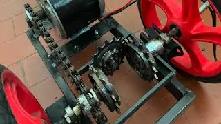 Homemade differential PART 2, with complete bicycle ratchet, DIY Differential, ideas and inventions