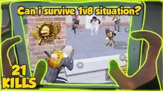 KING OF 1V4 🔥 | Ipad 7th Generation Pubg Gameplay - MR HUNK