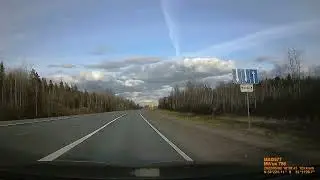 трасса М10 от развязки с М11 "Чудово - Великий Новгород" до Валдая, май 2022