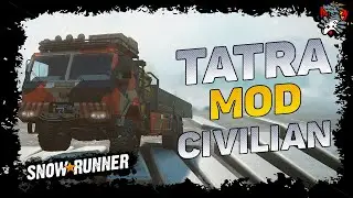 TATRA CIVILIAN SNOWRUNNER CONSOLE MOD