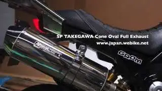 Honda Grom with Takegawa Exhaust