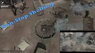 Saturation Bombardment of Scurvyshire - 120mm Bombardment Highlights - Foxhole Artillery