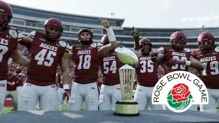 Rose Bowl vs #5 Alabama (Junior) MLB | CFB25 Road to Glory #nmsu
