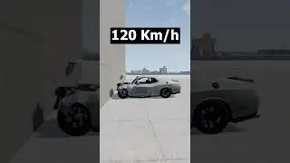 Dodge Challenger SRT Crush Test - BeamNG.drive
