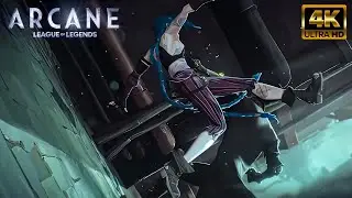 [4K AI] | Arcane SEASON 2 CLIP | The Enemy of My Enemy Scene | UPSCALED