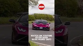 Today at 6pm BST 🍿 #lamborghini #lamborghinihuracan #huracansto #supercar #lambo #huracan #fast
