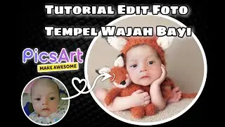 Tutorial Edit Tempel Wajah Bayi Ala Studio di HP