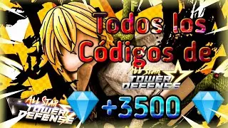 Todos los codigos de all star tower defense / 2021