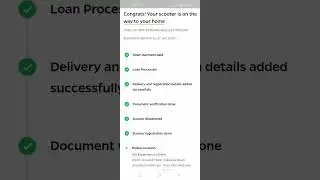 OLA Delivery Update