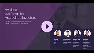 Available platforms for Accredited investors