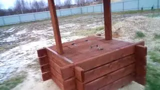 Домик для колодца. Своими руками