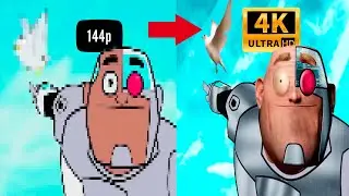 Ребята смотрите в 144p до 4K