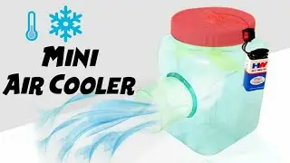 How To Make Mini Air Cooler At Home