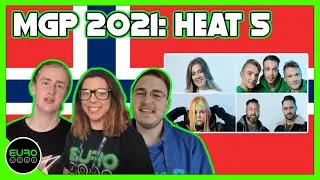 MGP 2021 HEAT 5 (REACTION) // Norway Eurovision 2021