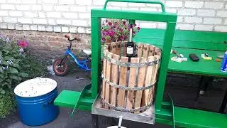 Самодельный пресс для яблок и т.д.