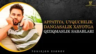 INSON XAYOTDAN ZERIKISHINI SABABI NIMADA ?