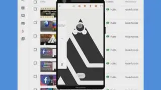 Graphic Design on a Mobile Phone: create logos out of shapes