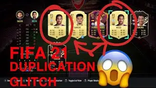 HOW TO DUPLICATE ANY FIFA 21 CARD IN ULTIMATE TEAM!!!! *PS and XBOX* (PATCHED)