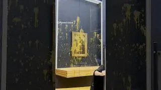 😮❌ MANIFESTANTES JOGAM SOPA EM MONALISA (via: tikt0k: @rexachjose)  