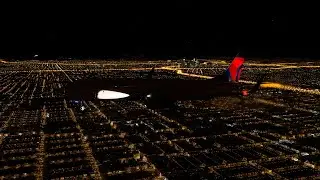 X-PLANE 12 LAS VEGAS - LOS ANGELES KLAS - KLAX FULL FLIGHT DEFAULT BOEING 737-800 DELTA