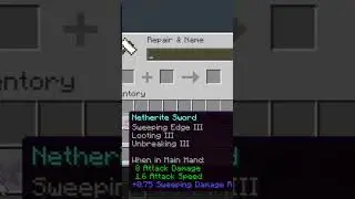 Perfect sword enchantments in Minecraft ⚔️ 