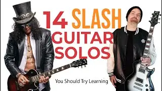 14 Slash / Guns N' Roses Guitar Solos You Should Try Learning To Improve your Playing