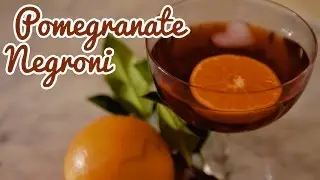 CRUMBS COCKTAILS | Pomegranate Negroni