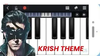 Krrish Movie Theme Bgm | Easy Piano Tutorial | Hrithik Roshan
