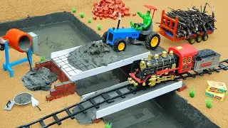 Wooden Bridge Arsonist - DIY Project to Build a Modern Bridge for Trains & Tractors