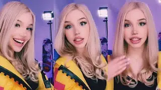 Alice Delish Tik-Tok Challenge. Best video. Beautiful girl Tik.Tok