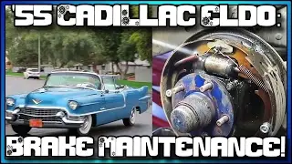 Brake Adjustment 55 Cadillac Eldorado