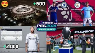 ¡CON ÉSTE PARCHE TU PES 2021 ES DIOS! 😍 VIRTUARED V1 | ESTADIOS, CARAS Y MÁS