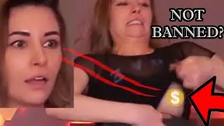 Alinity Nip Slip or Boob Flash Live on Twitch!!!!!!  ALINITY NOT BANNED?