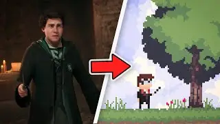I Made HOGWARTS LEGACY.... but it's a 2D RETRO GAME