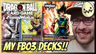 Dragon Ball Super Fusion World: My FB03 Deck Lists!