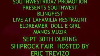 SHIPROCK FAIR CONCERT SEPT 30THSOUTHWEST BLINGFEST (ELDREAMER DOLL E GIRL MANOS MUZIK)