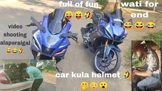 video shooting alaparaigal 😆😅😂 wati for end 😱😳😵 full of fun 😝#trending #comdey #frindship #funny