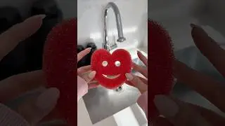 asmr kitchen sink clean 🫧 