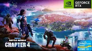 Fortnite Chapter 4 on i3 12100F and RTX 3060ti 